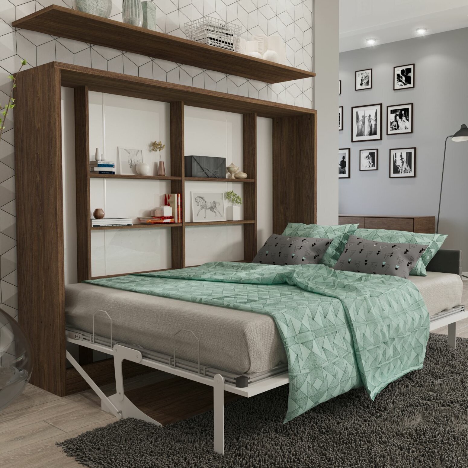 Two Tone Murphy Bed