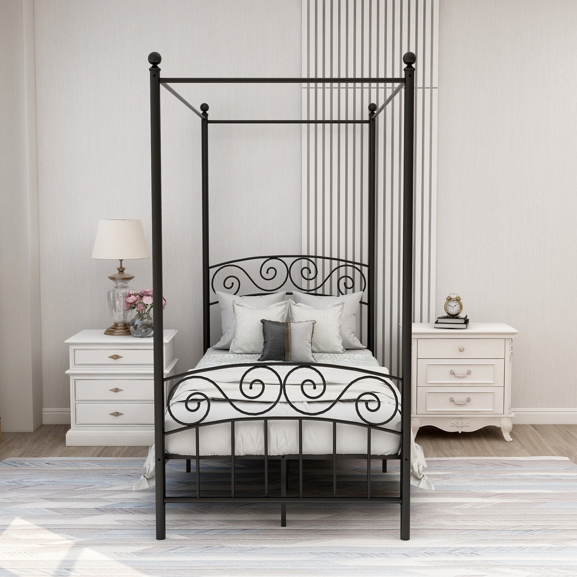 Tyler-Jay Metal Bed