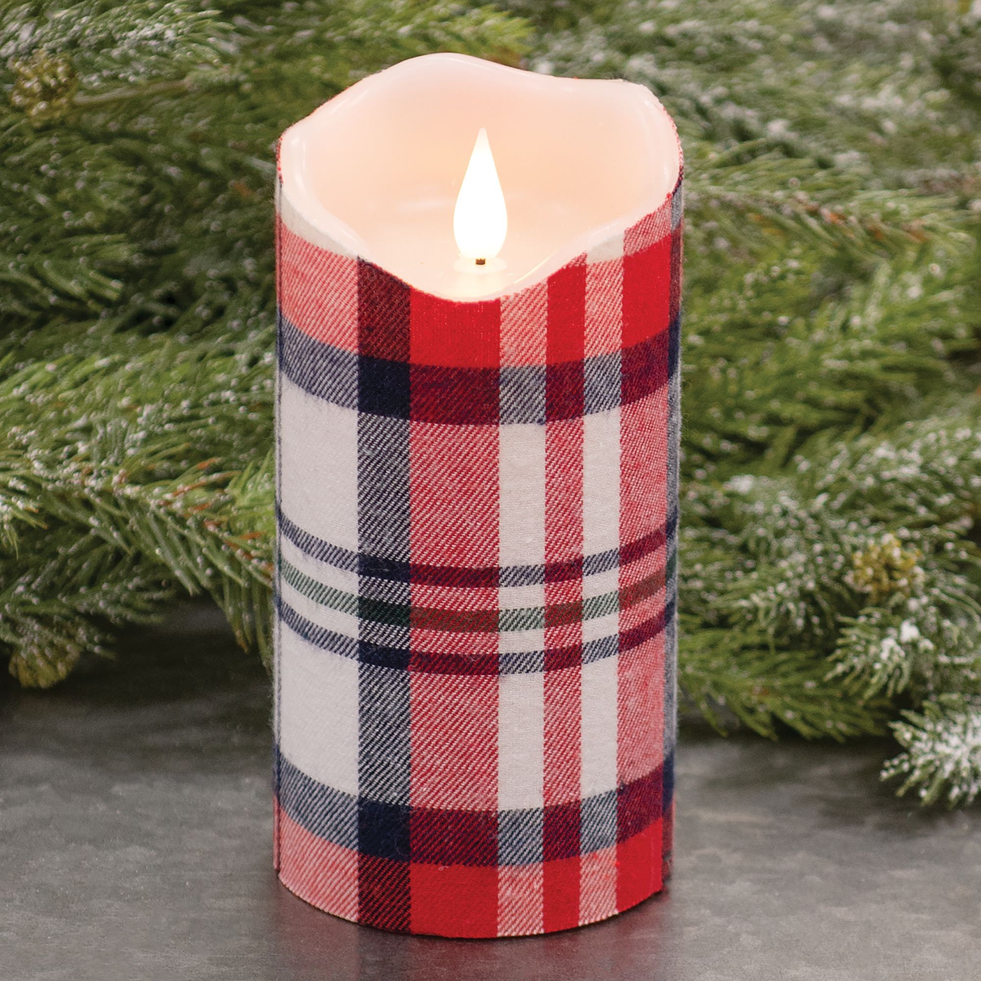 Unscented Pillar Candle