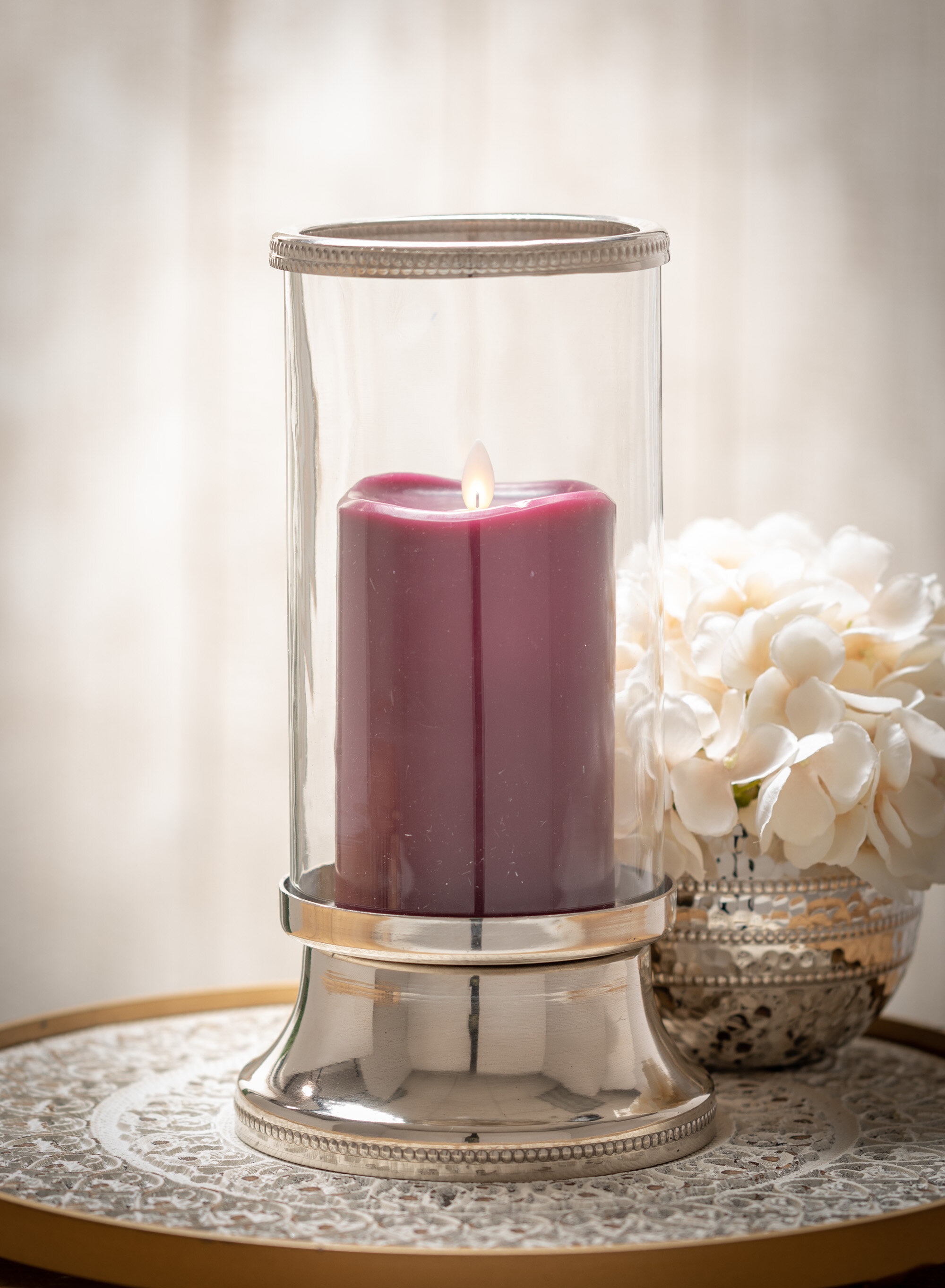 Unscented Pillar Candle