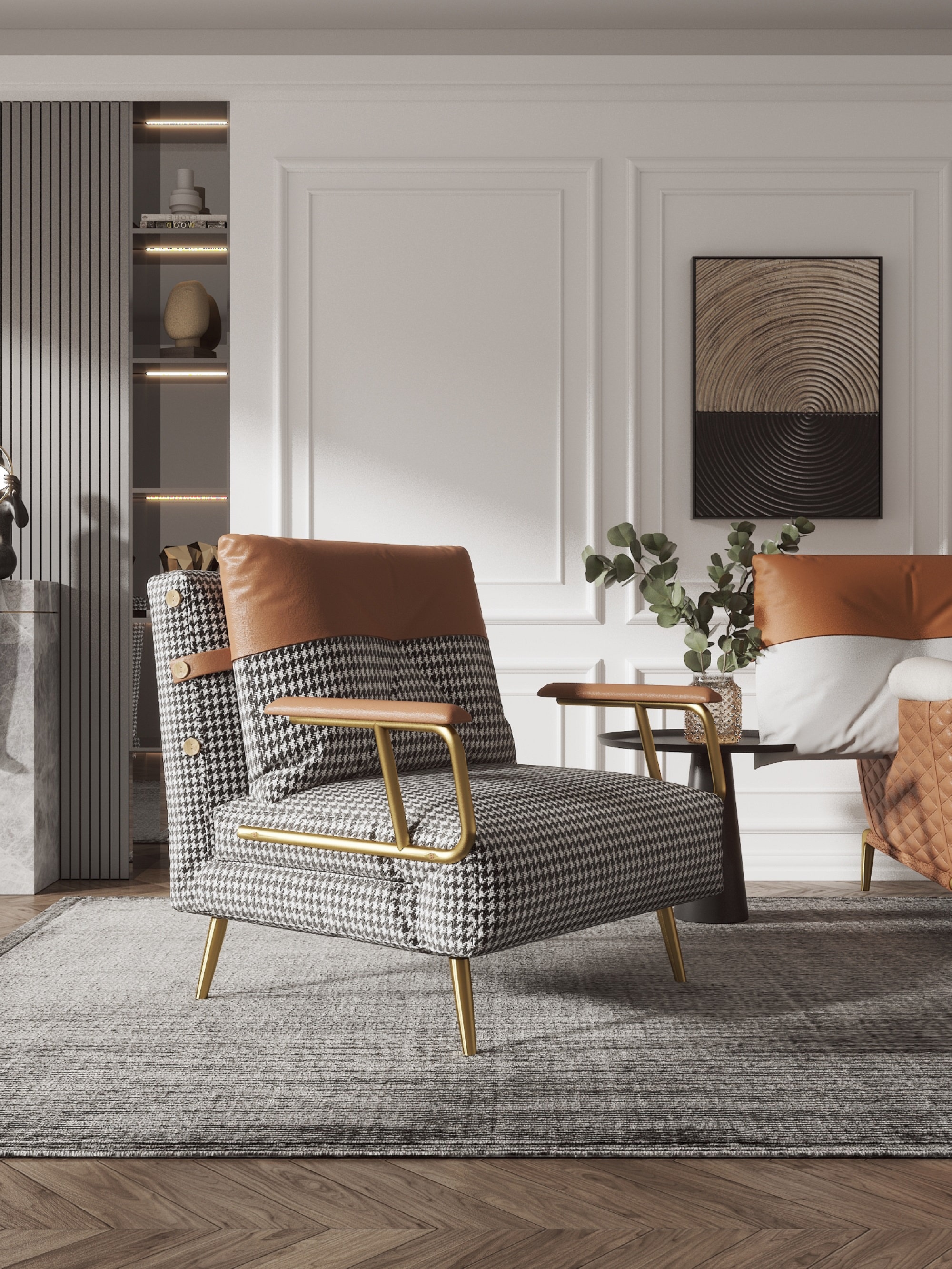 Upholstered Accent Chair