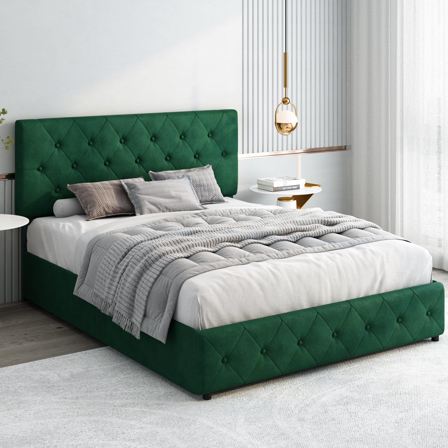 Upholstered Storage Bed
