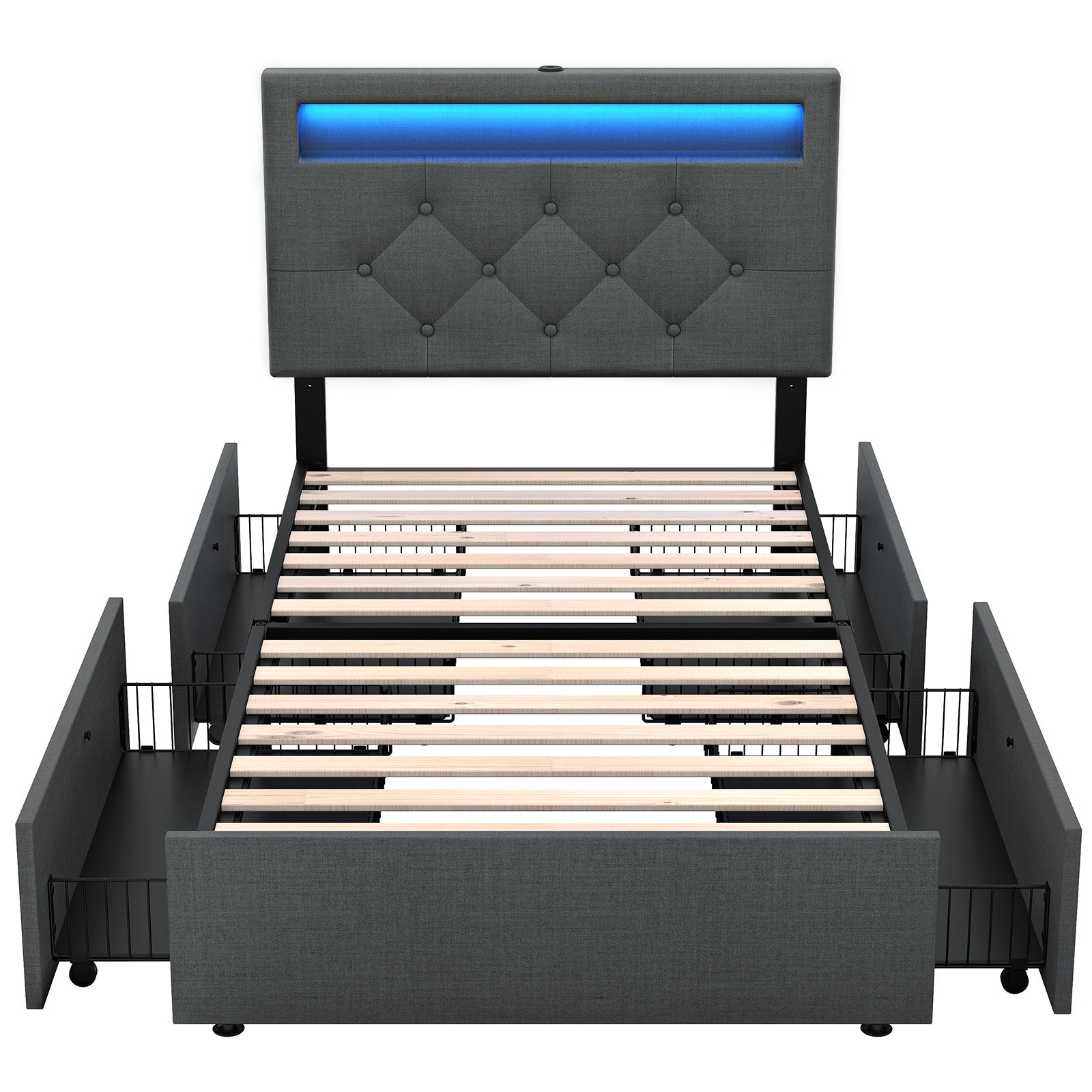 Upholstered Storage Bed