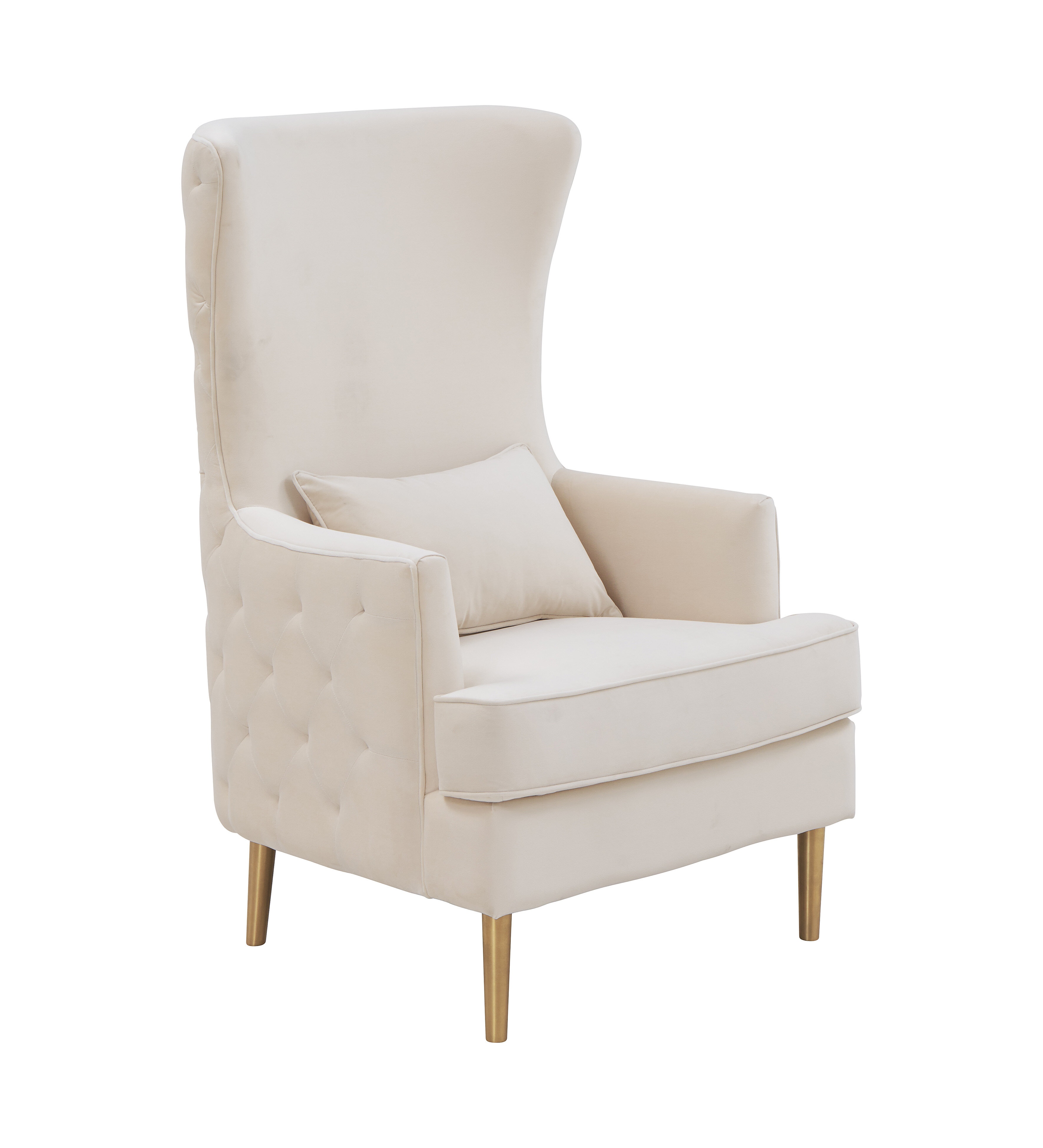 Upholstered Wingback Chair