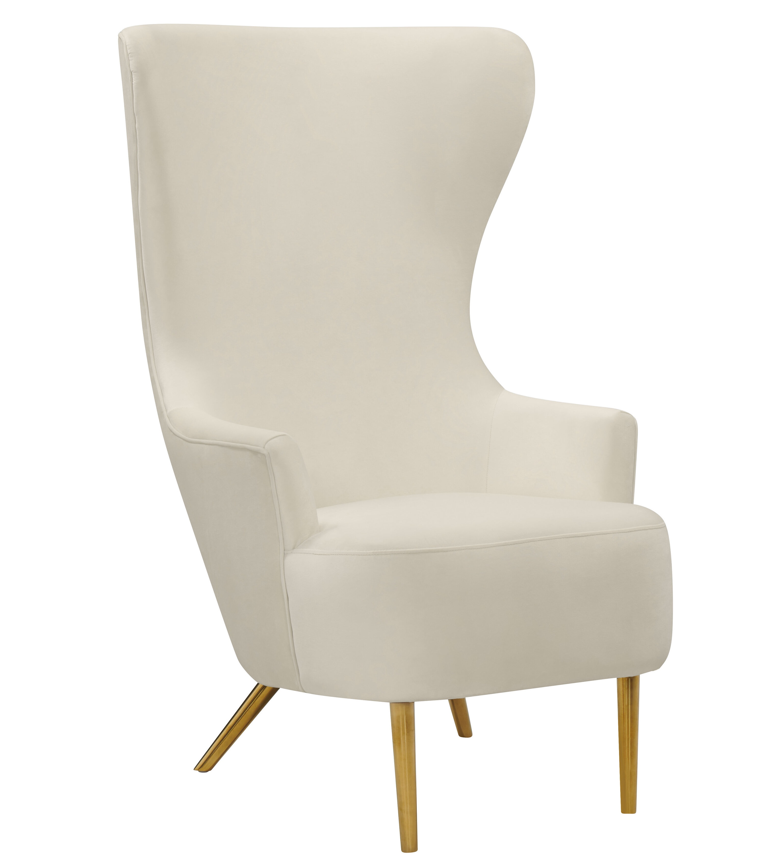 Upholstered Wingback Chair