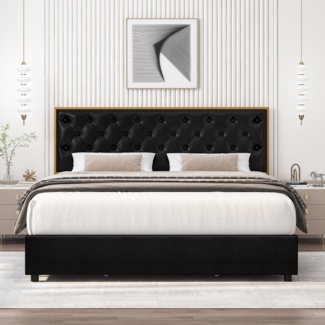 Vallie Upholstered Storage Bed