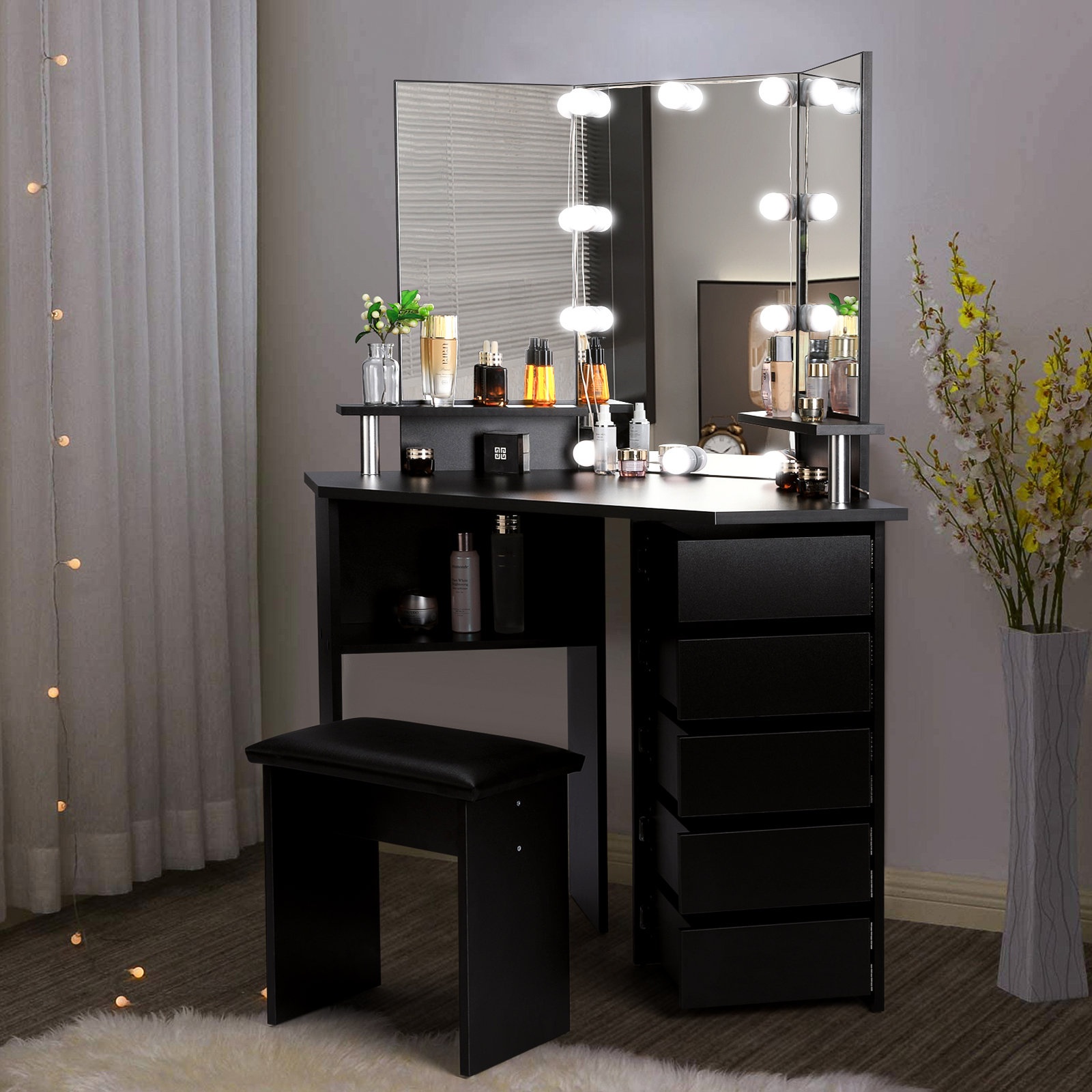 Vanity Table With -