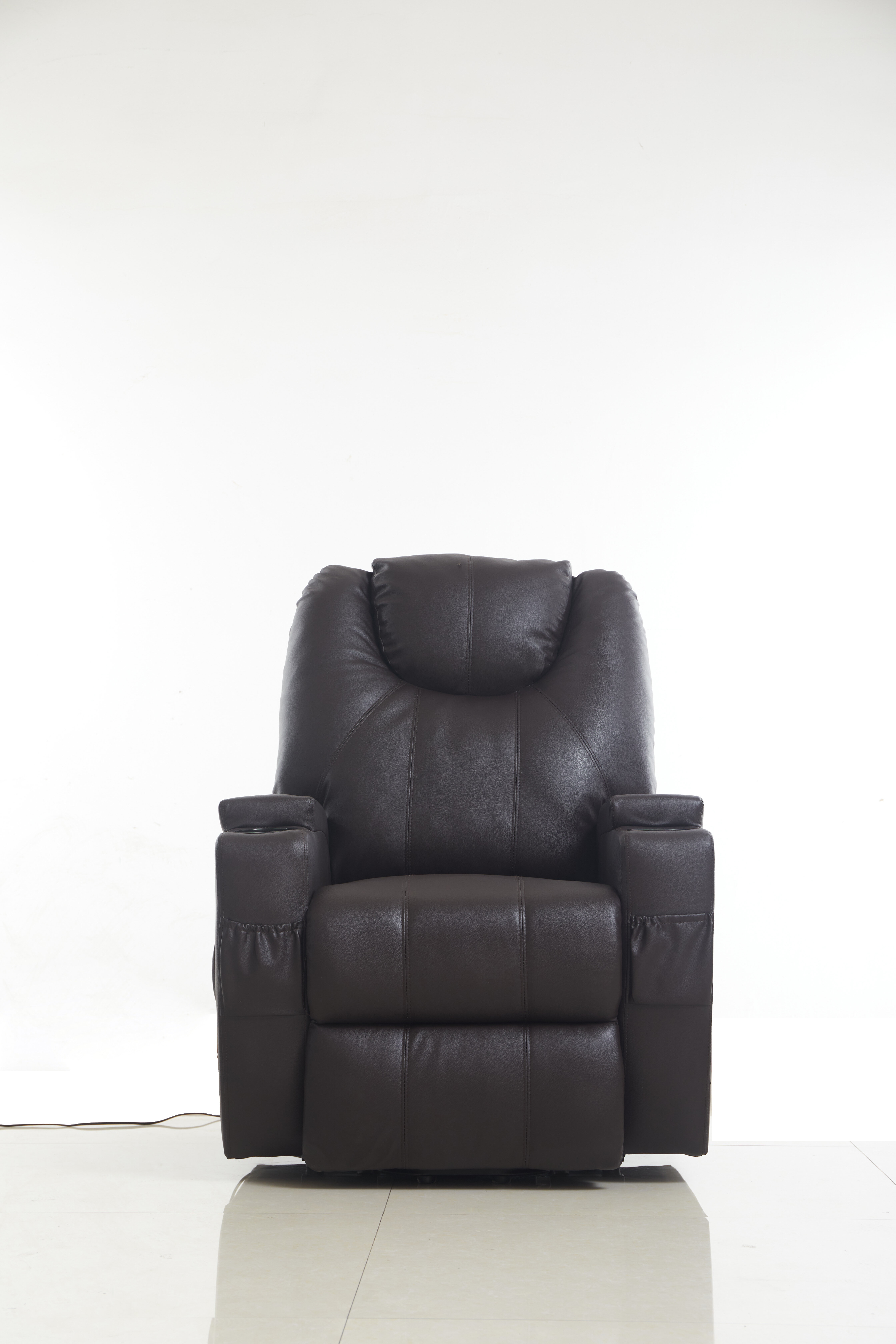Vegan Leather Power Recliner