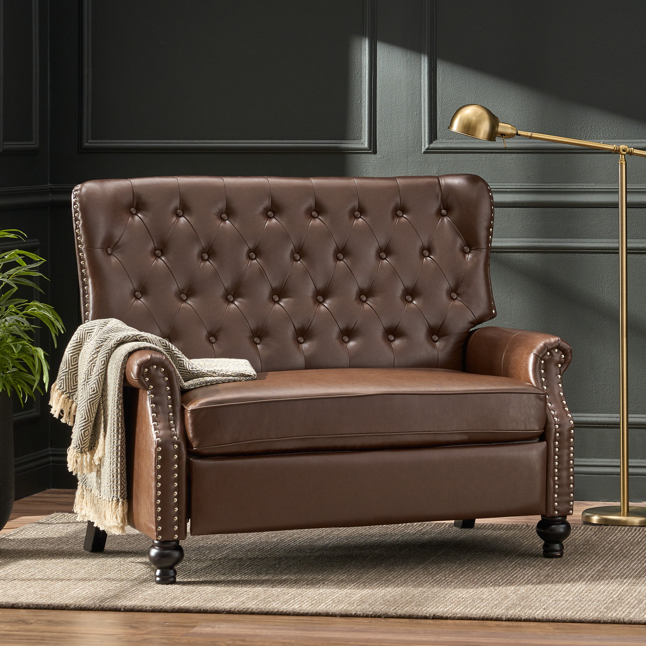 Vegan Leather Recliner