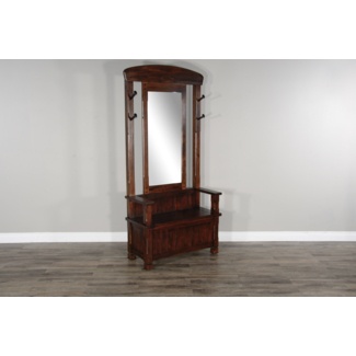 Villepinte 38'' Wide Hall Tree with Bench