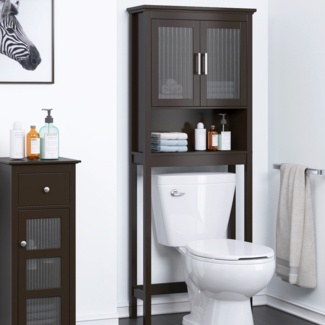 Vivelle Freestanding Over-The-Toilet Storage