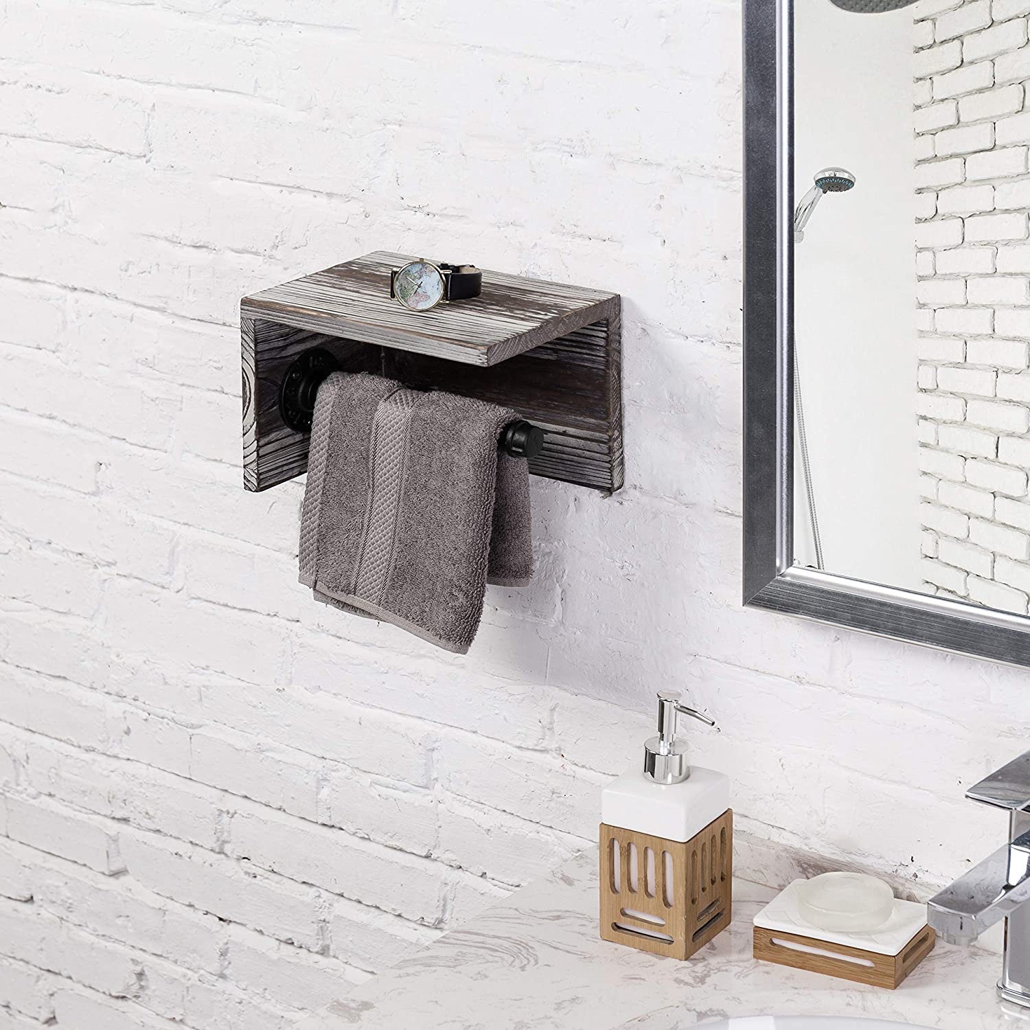 Wall Mounted Towel Rack