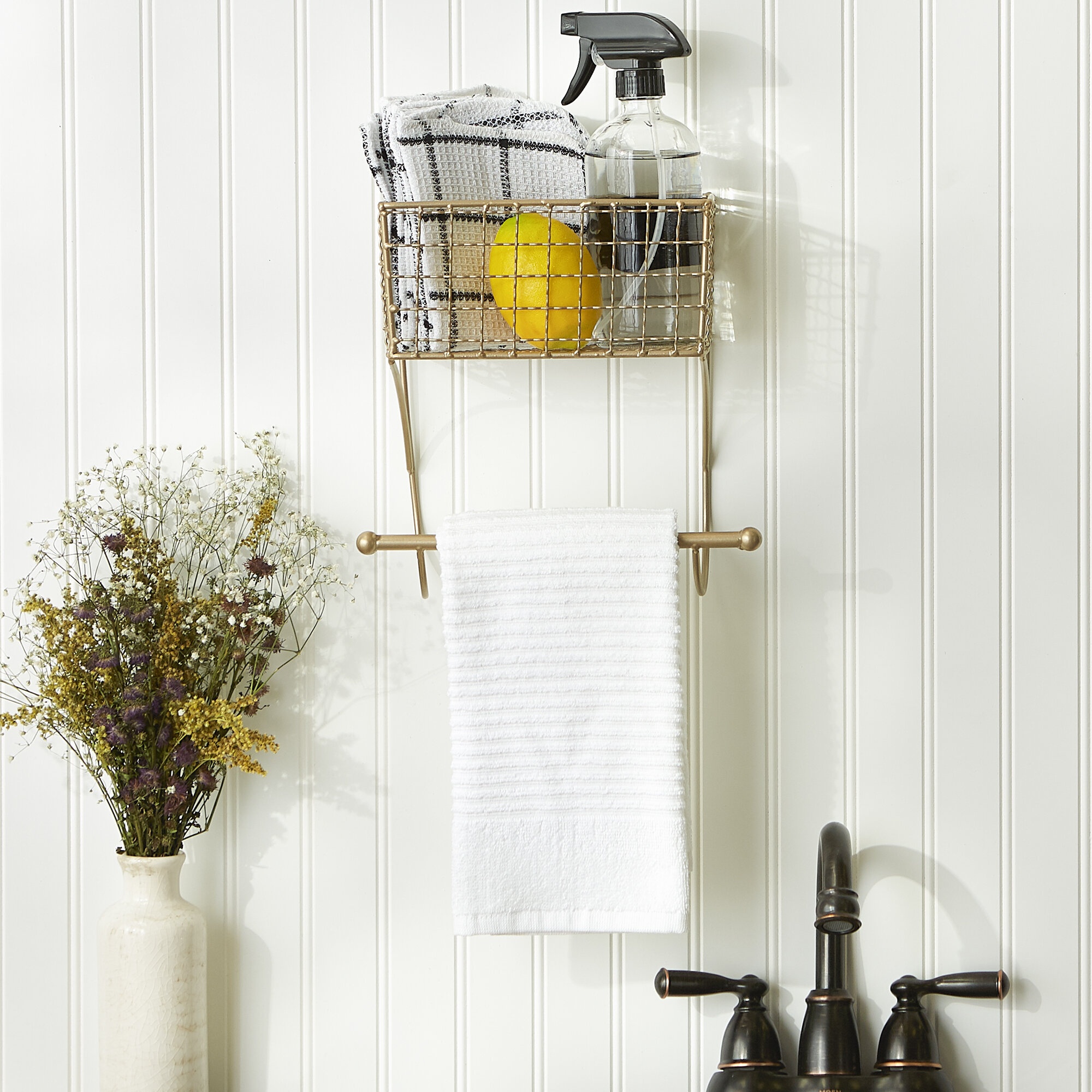 Wall Mounted Towel Rack