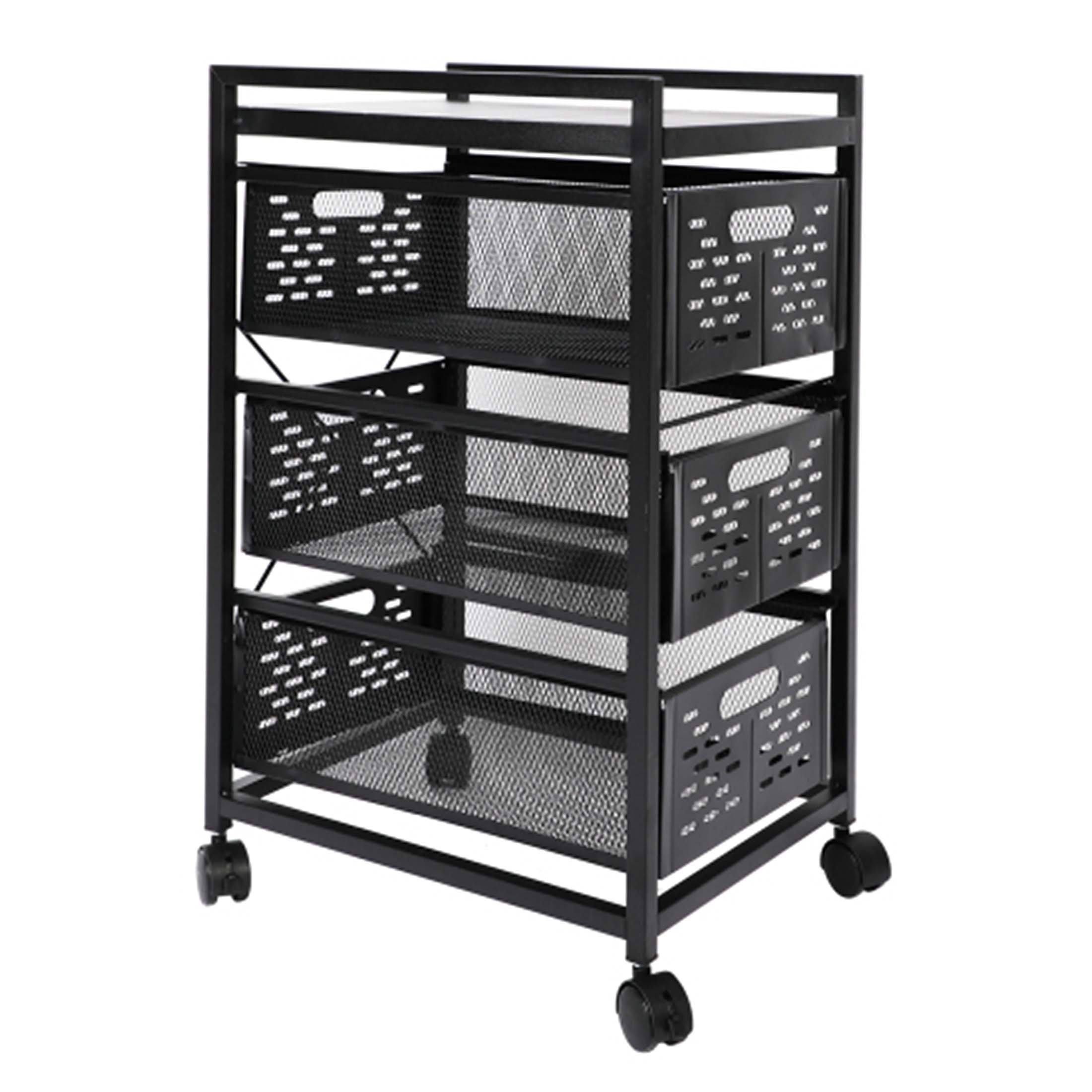 Wallach 15'' Wide 3 -Drawer Mobile Vertical Filing Cabinet