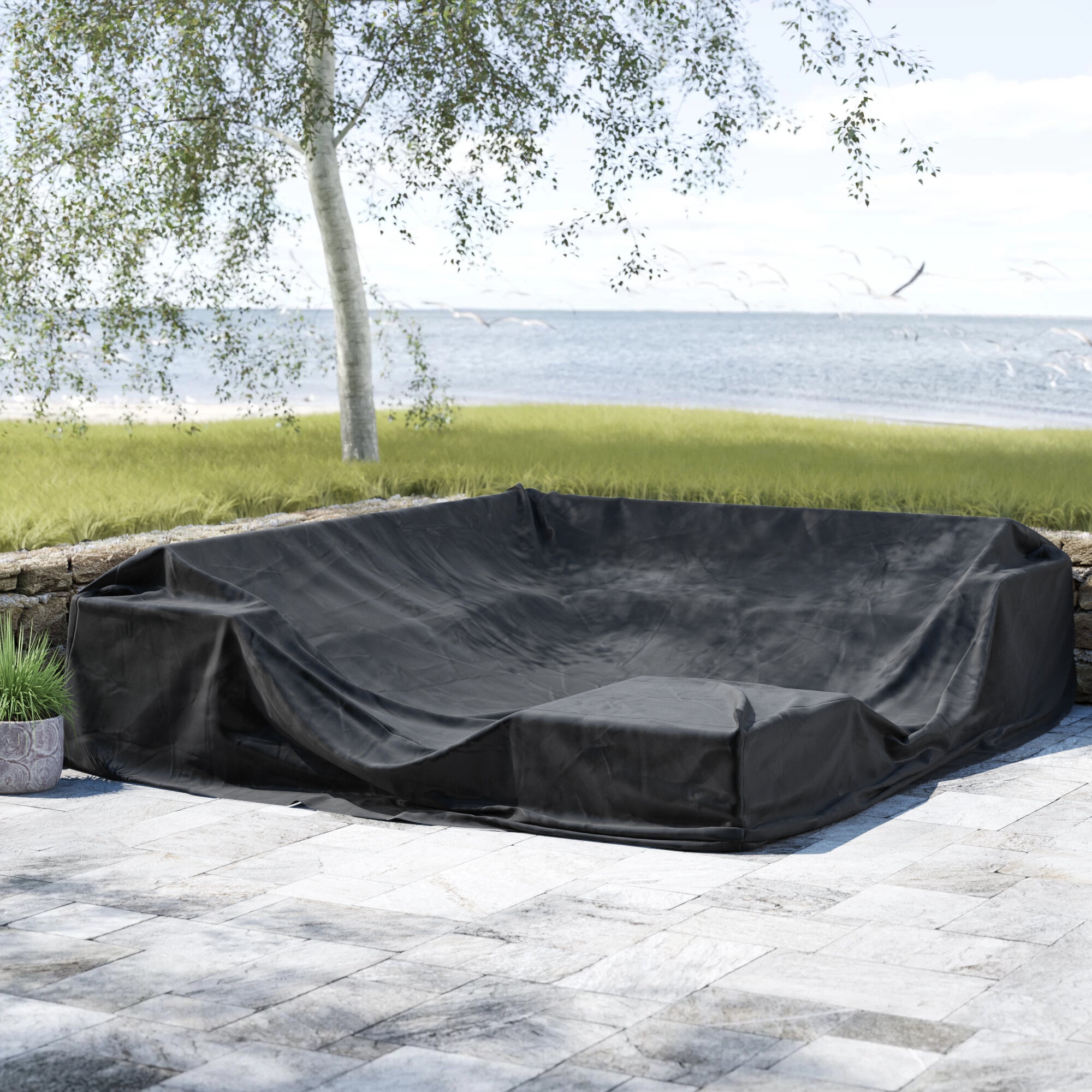 Water Resistant Patio Sofa Cover