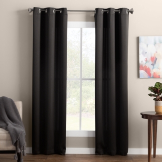 Wayfair Basics® Solid Room Darkening Thermal Grommet Single Curtain Panel