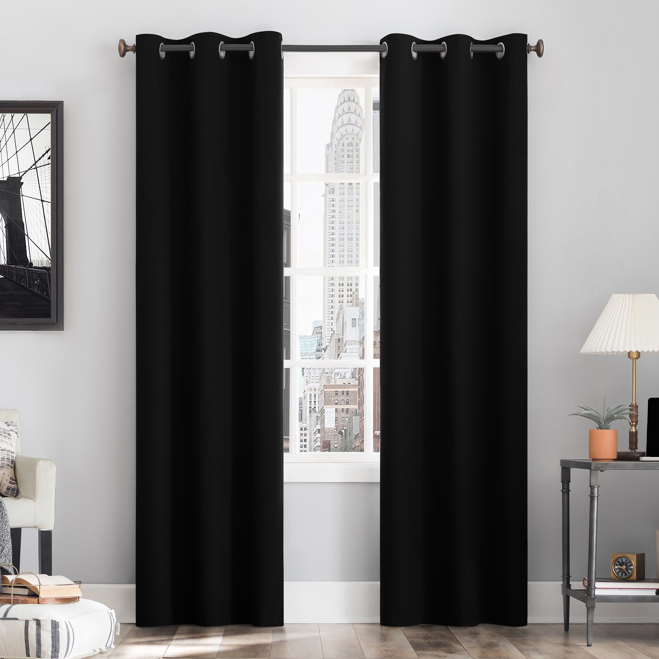 Wayfair Basics® Wayfair Basics Thermal 100% Blackout Grommet Curtain Panel