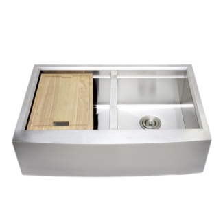 Wells Sinkware 22.25'' W Double Bowl Stainless Steel Farmhouse Kitchen Sink