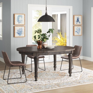 Westhoff Extendable Pine Solid Wood Dining Table