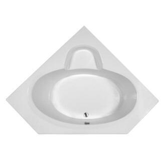 White Acrylic Corner Tubs For Small Bathrooms