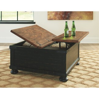 Wide Convertible Coffee and Dining Table
