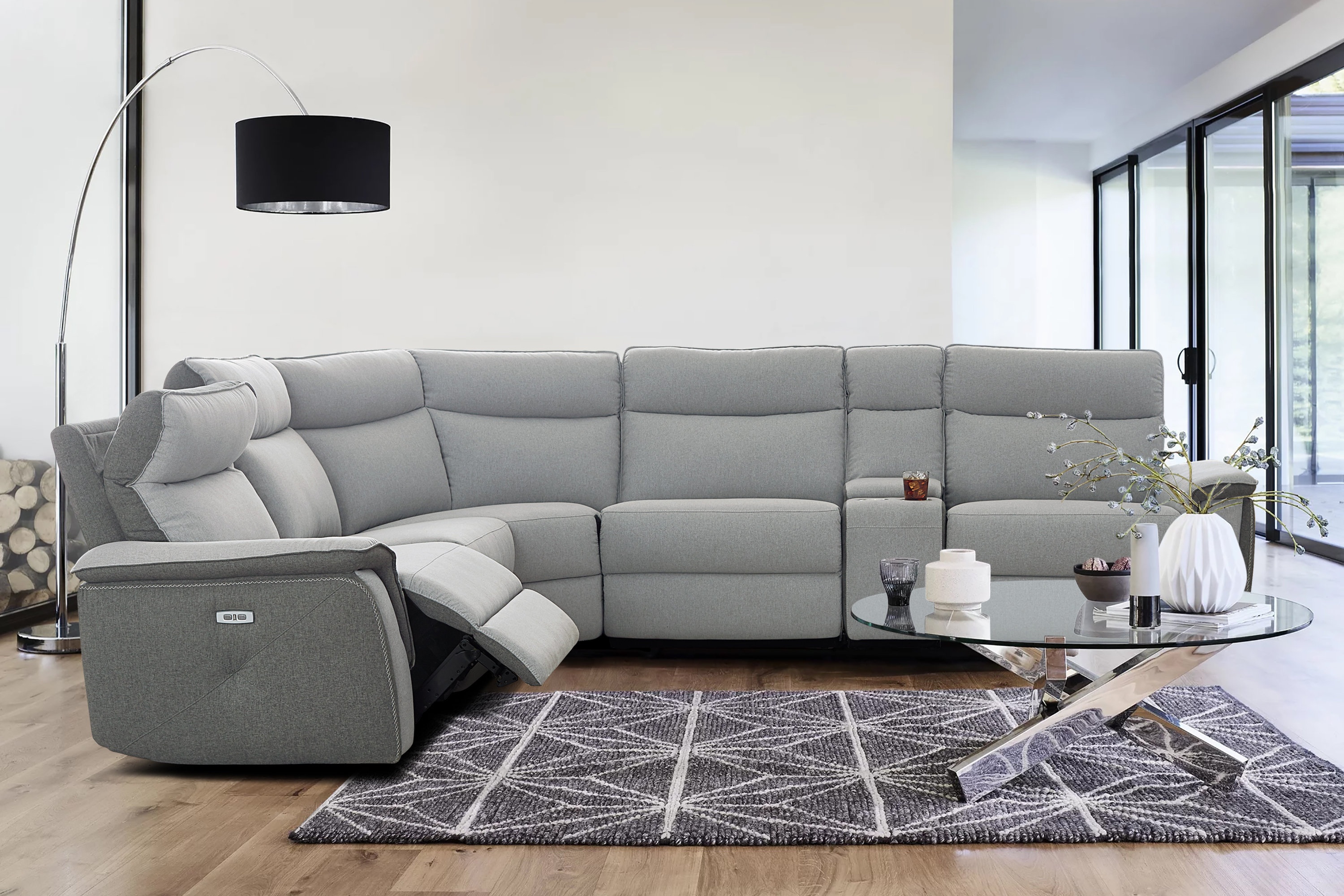 Wilf 6 - Piece Upholstered Sectional