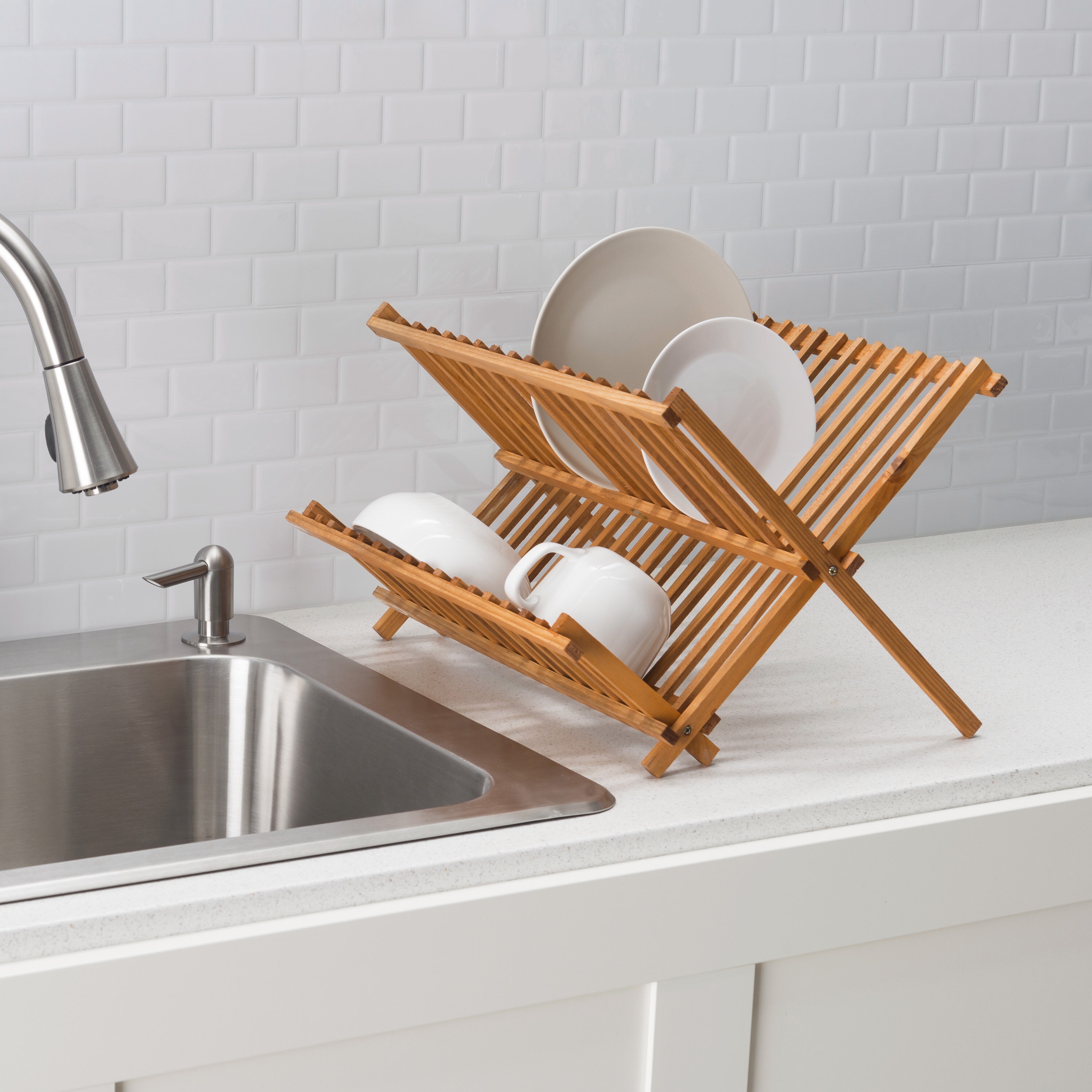 Wood Dish Rack