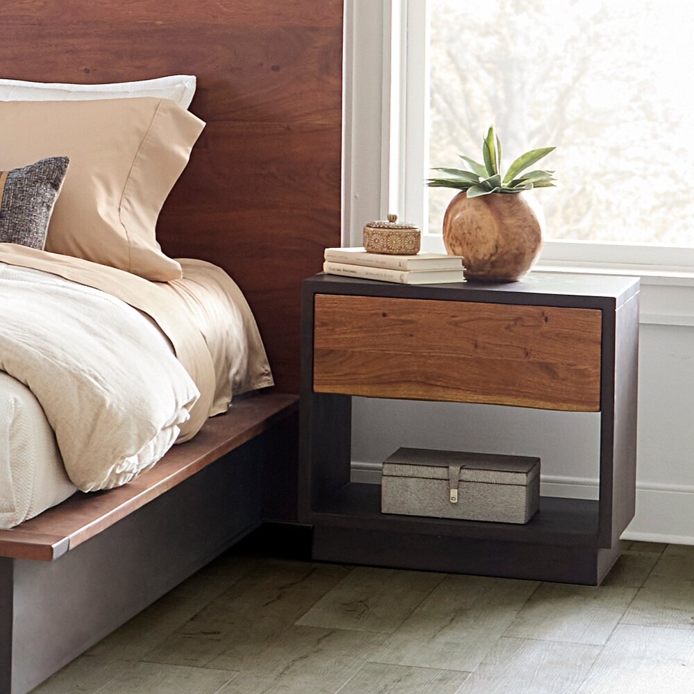 Woodbury Solid Wood Nightstand