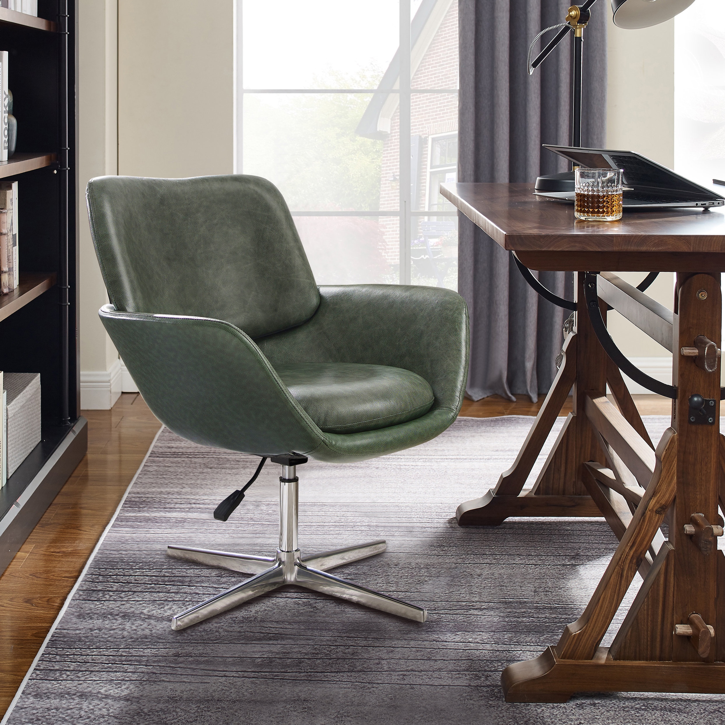 Xylina Genuine Leather Task Chair