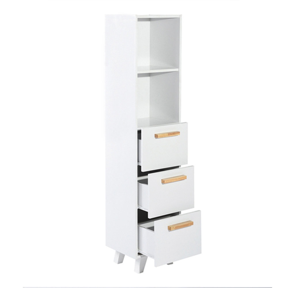 Yerania 13.8'' Wide 3 - Drawer Storage Cabinet