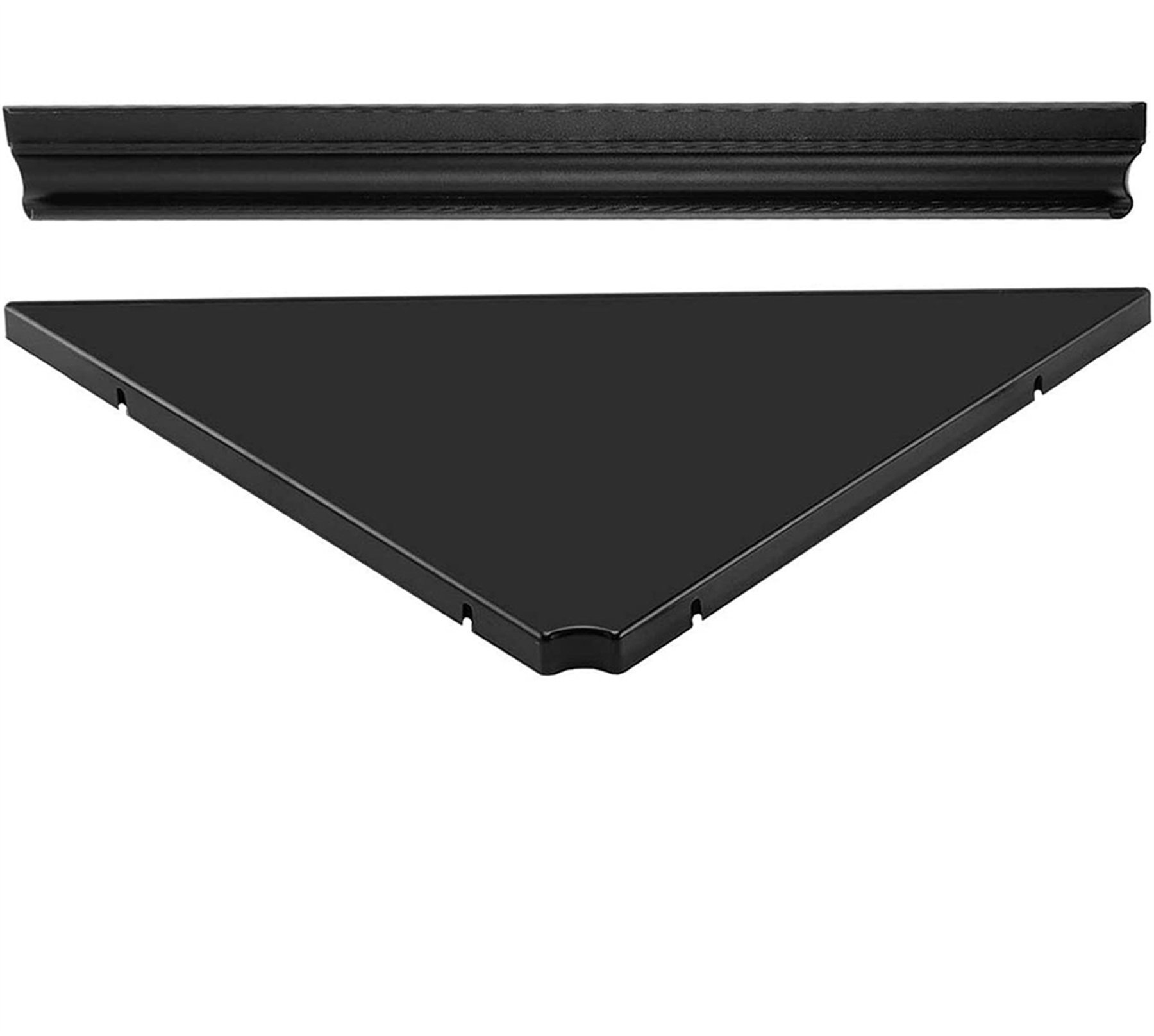 Yirby Triangle Floating Shelf with Live Edge