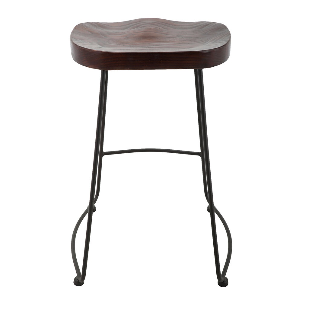 Yosef Solid Wood 27.2" Bar Stool