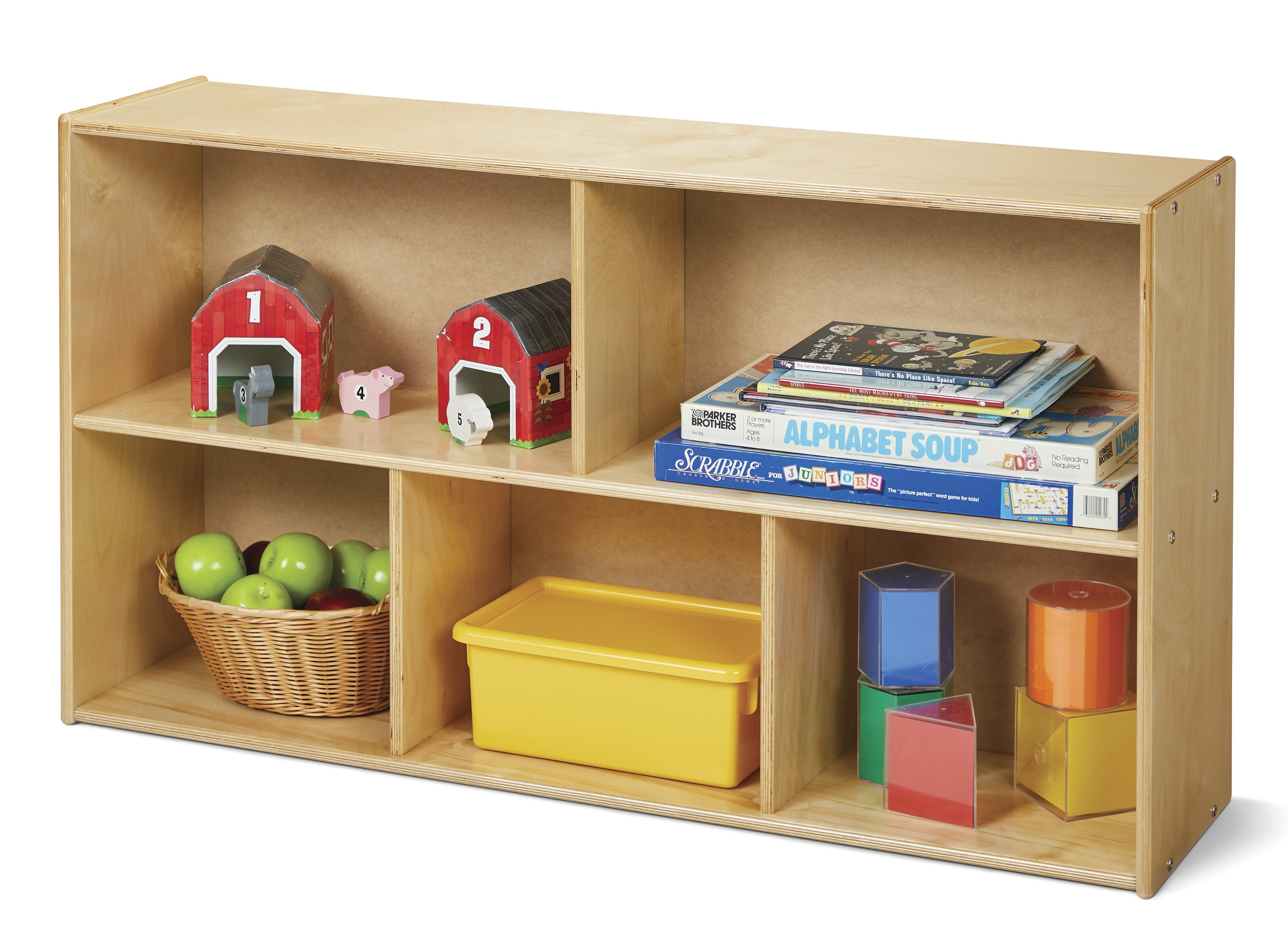 Young Time® 5 Compartment Shelving Unit