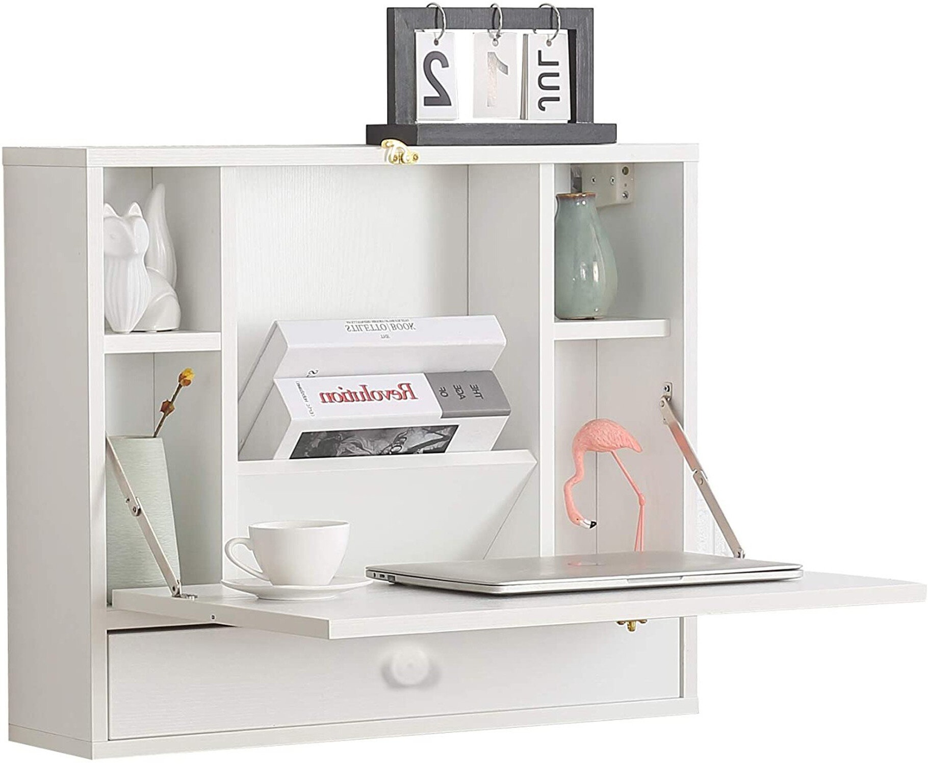 Ziebarth Wall Mounted Desk Floating Computer Table