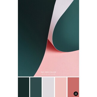 Lift Separate Pink Green Color Palette