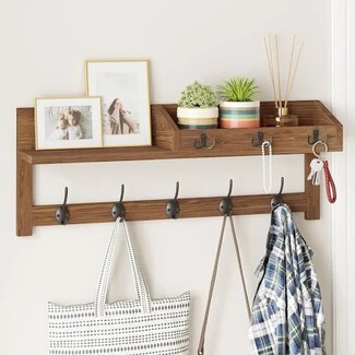 Entryway Shelves With Hooks - VisualHunt
