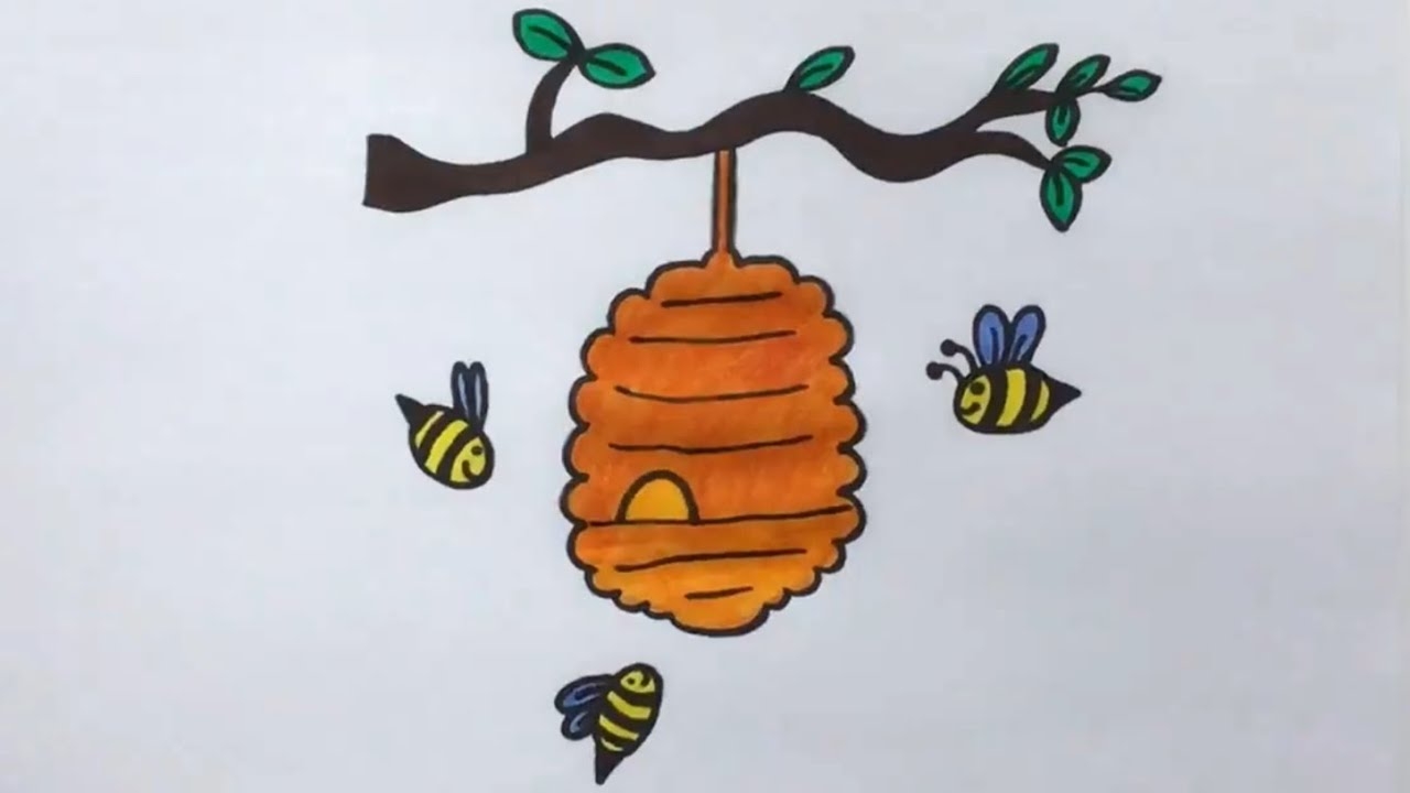 Simple Beehives Drawings - VisualHunt