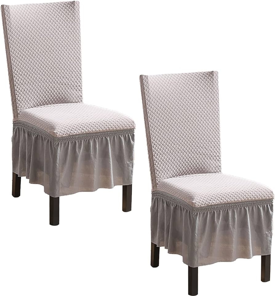 Parson Chair Covers With Skirts VisualHunt   3693691 