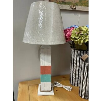 How to make a lamp from a fishing buoy, distress and paint using