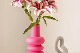 Hot Pink Vases