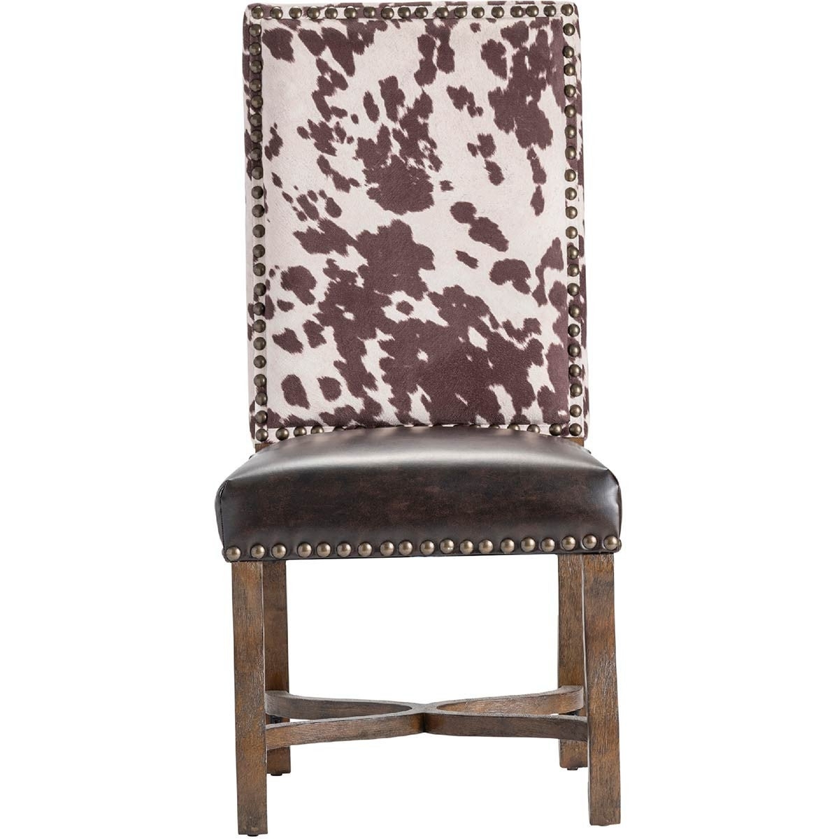 Accent Chair X Cross Stretcher Western Accent Chair