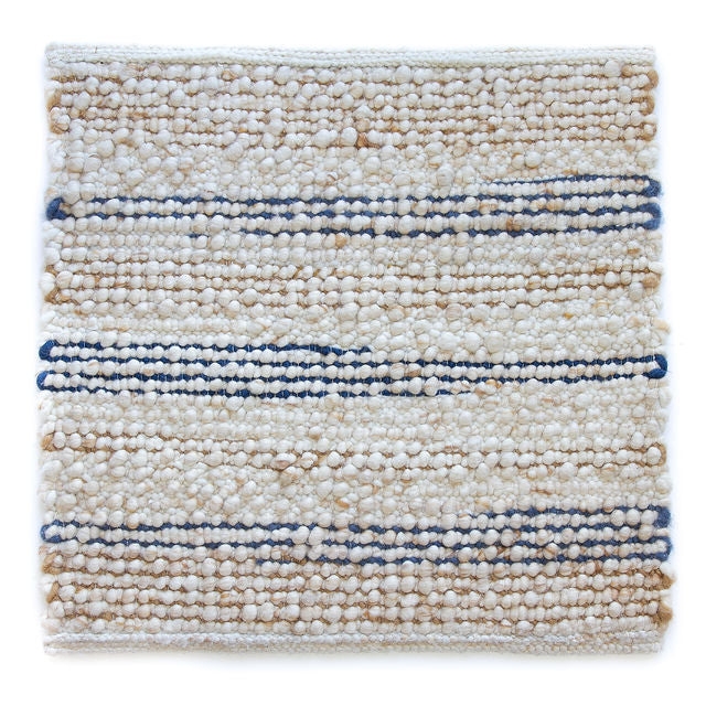 Area Rug Chunky Loop Pile Off-white Organic Texture Rug
