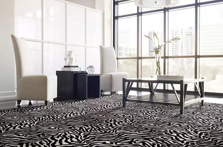 Area Rug Modern High Back Upholstery Animal Flooring