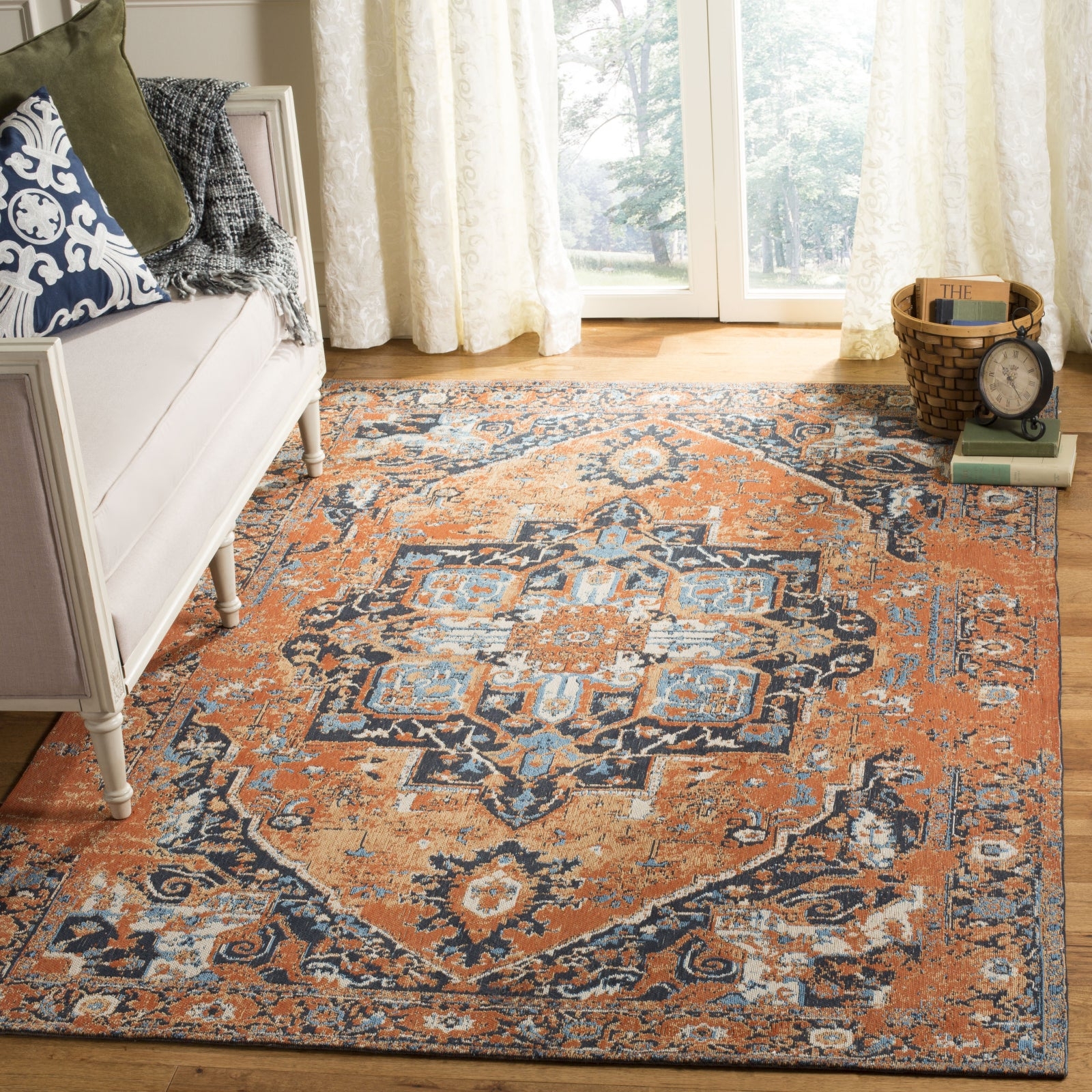 Area Rug Oriental Pattern Faded Oriental Pattern Rug