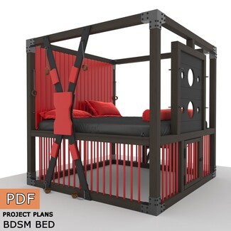 Bdsm Bed: Dual Level St Andrews Cross Furniture