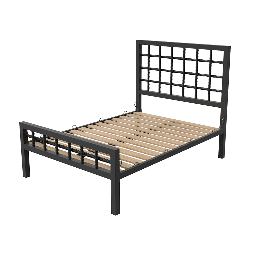 Bed Frame: Rebar Headboard Brutalist Furniture