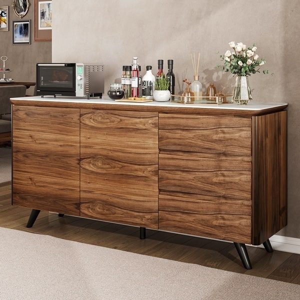 Marble Top Sideboard
