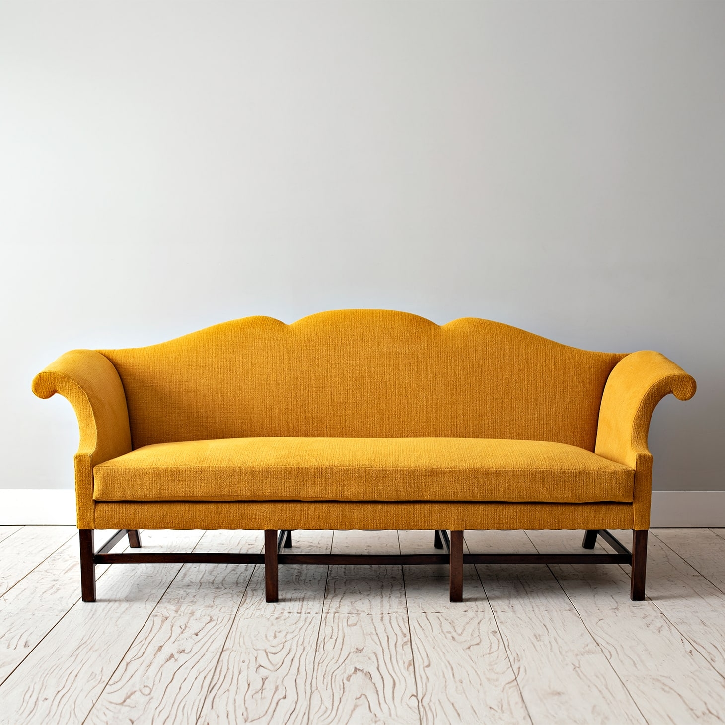 Camelback Sofa Featuring Triple Hump Triple Hump Camelback Sofa
