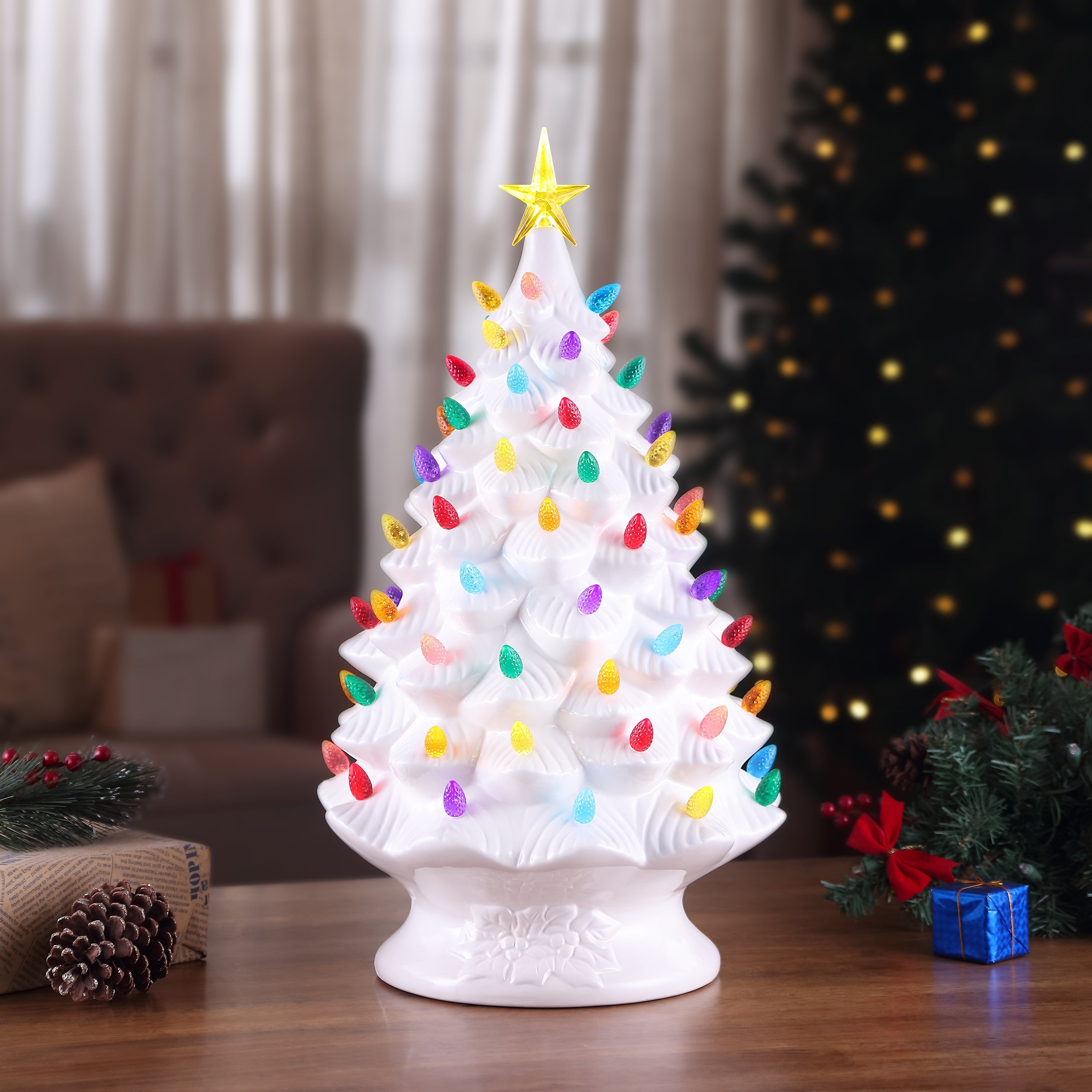White Ceramic Christmas Tree