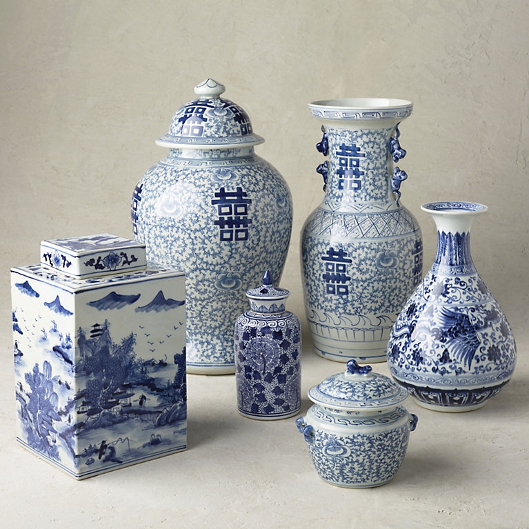 Ceramic Vessel Collection Double Happiness Script Ming